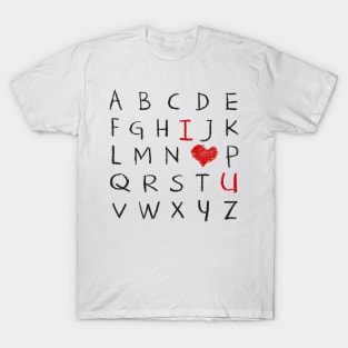 Love Alphabet T-Shirt